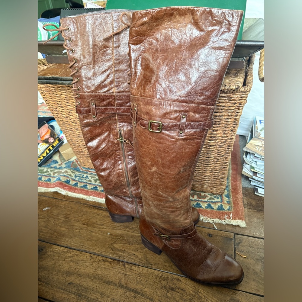Pour La Victorio Above knee riding boots